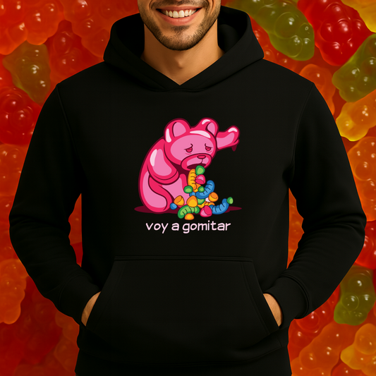 Voy a gomitar HOODIE