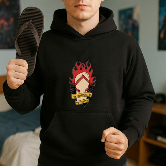 Te calmas o te calmo HOODIE