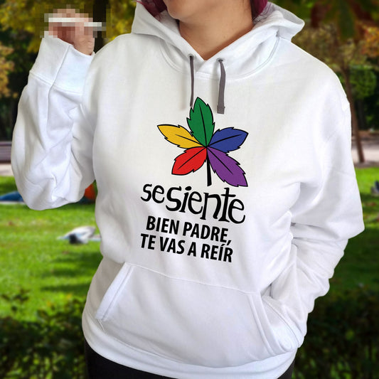 Se siente bien padre HOODIE