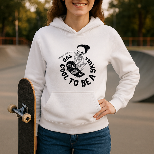 Killer too cool to be a skull HOODIE
