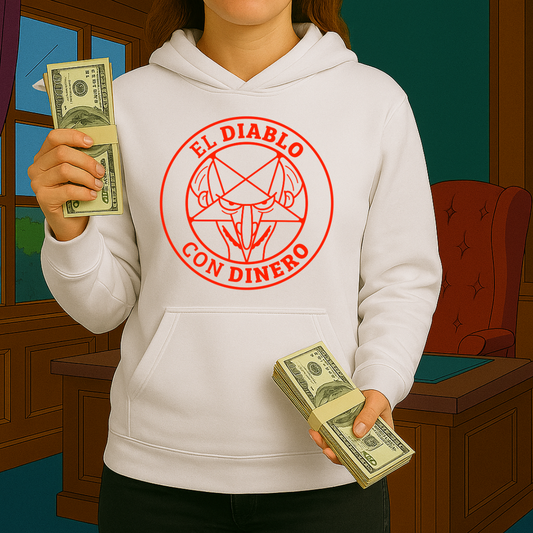 El diablo con dinero HOODIE