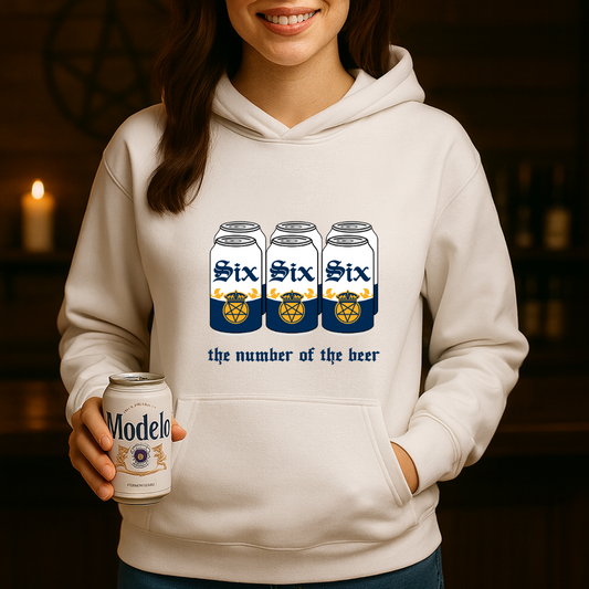 The number of beer HOODIE