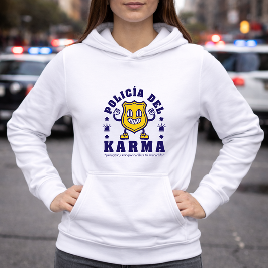 Policía del karma HOODIE