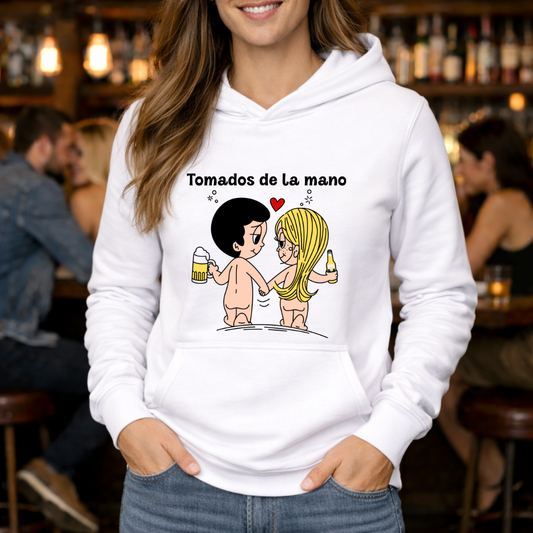 Tomados de la mano HOODIE