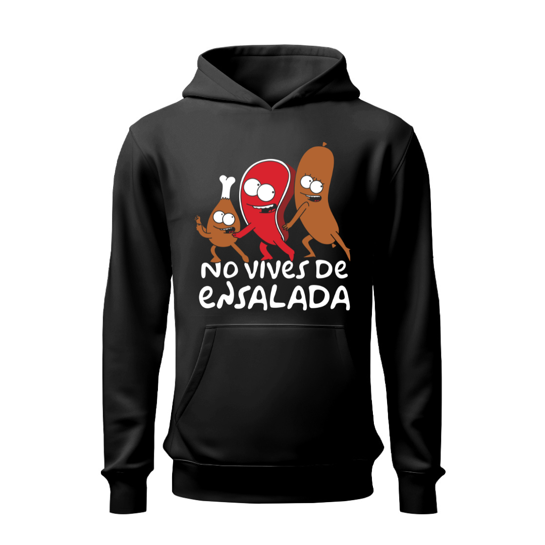 No vives de ensalada HOODIE