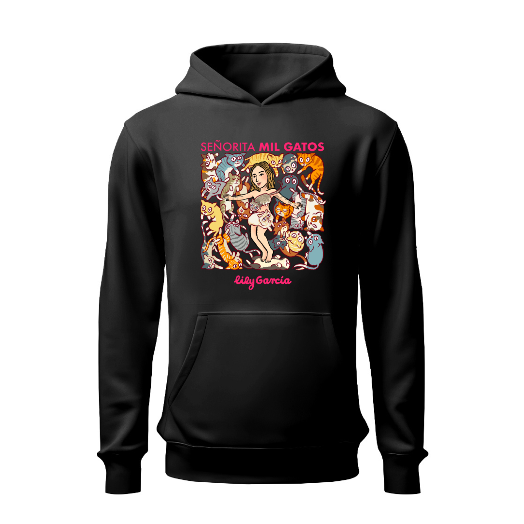 Señorita Mil Gatos HOODIE
