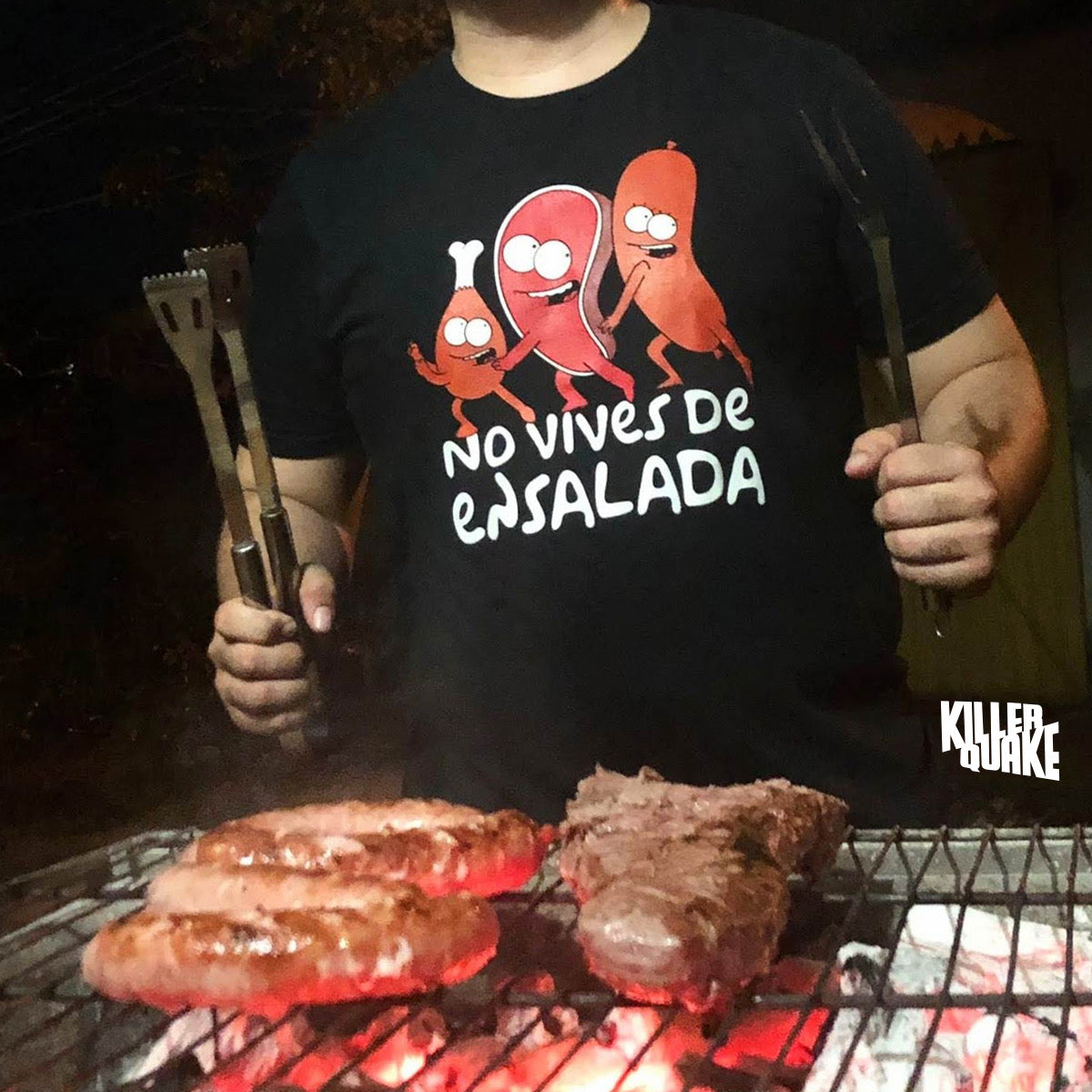 No vives de ensalada