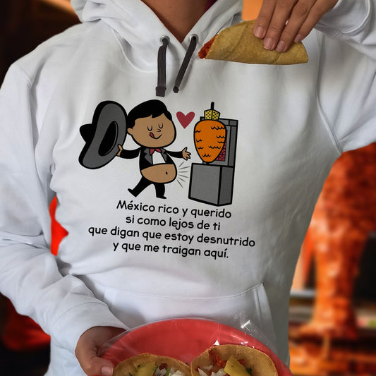 México rico y querido HOODIE