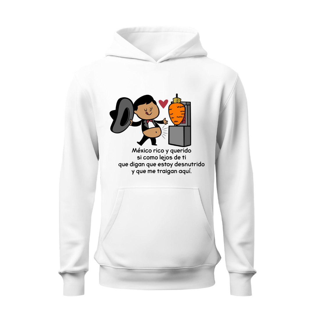 México rico y querido HOODIE