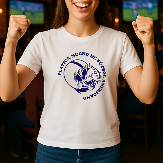 Platica mucho de Fútbol Americano