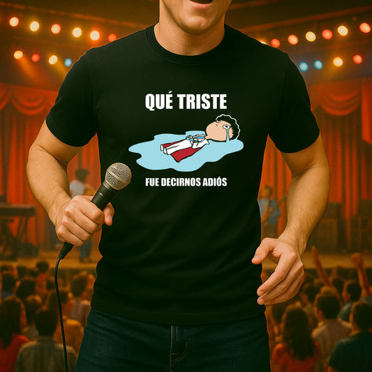 Qué triste fue decirnos adiós