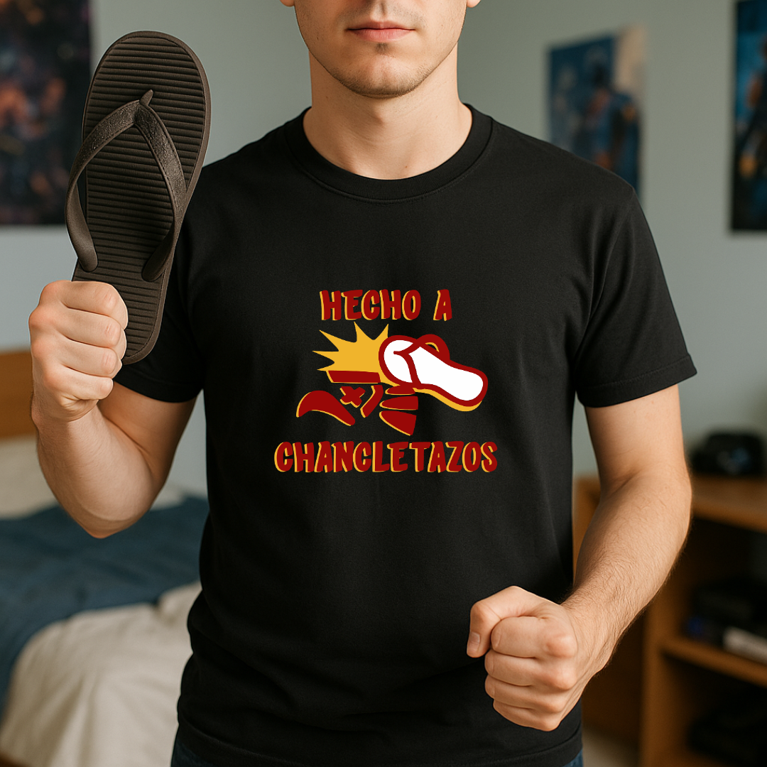 Hecho a chancletazos