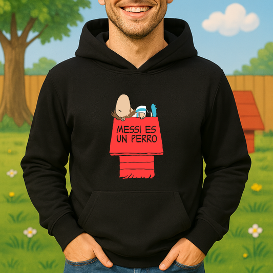 Messi es un perro HOODIE
