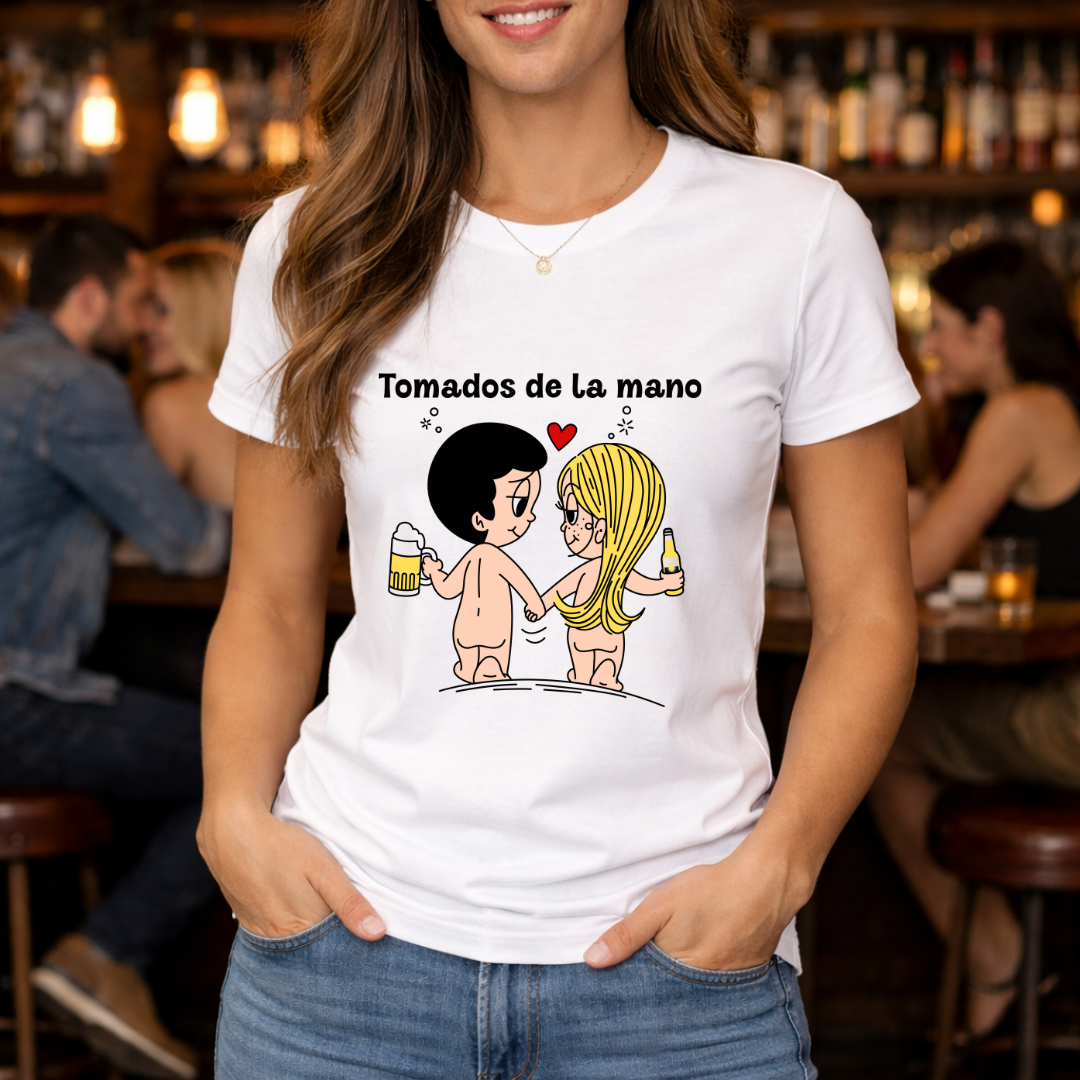 Tomados de la mano