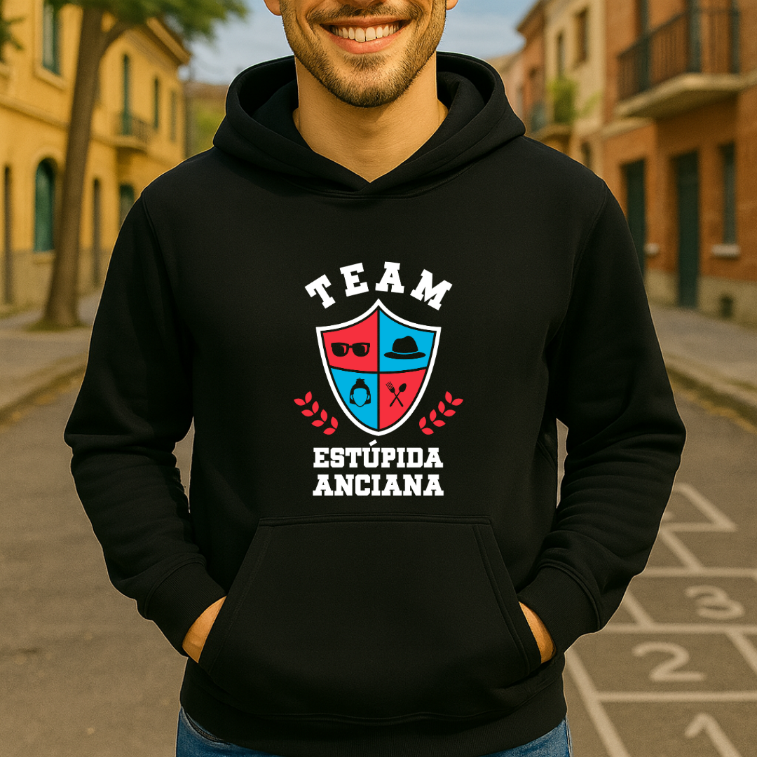Estúpida anciana HOODIE