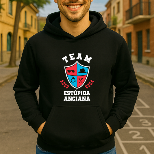 Estúpida anciana HOODIE