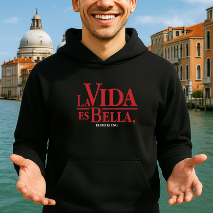 La vida es bella HOODIE
