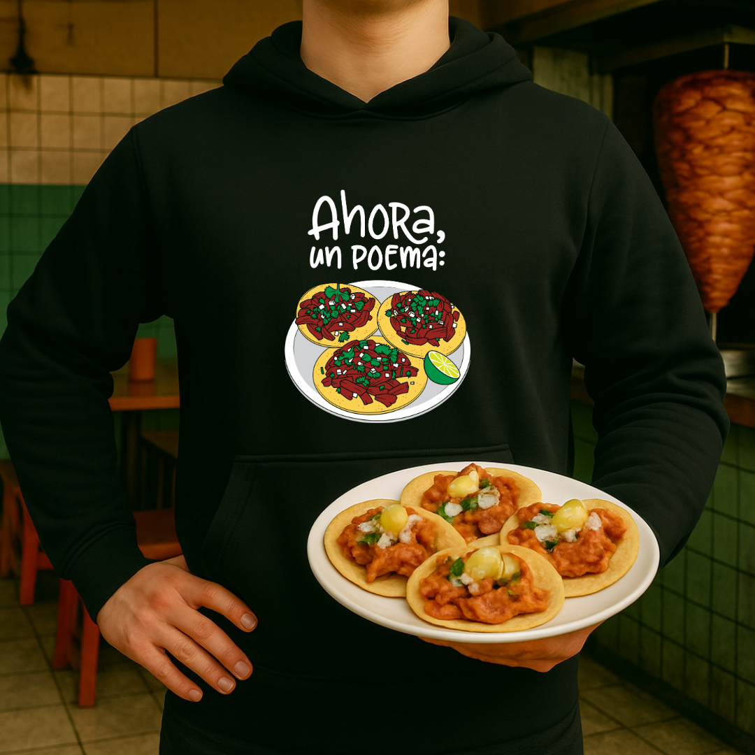 Ahora un poema HOODIE
