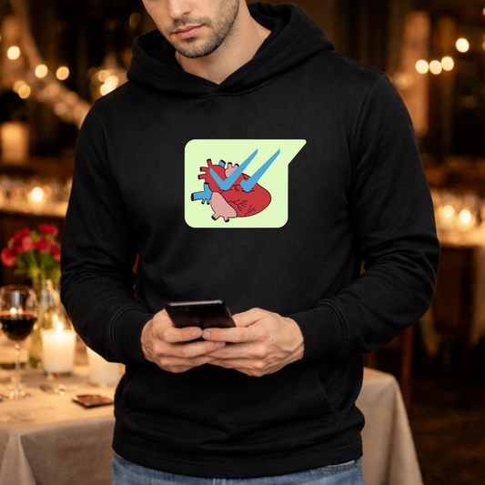 Clavado el visto HOODIE