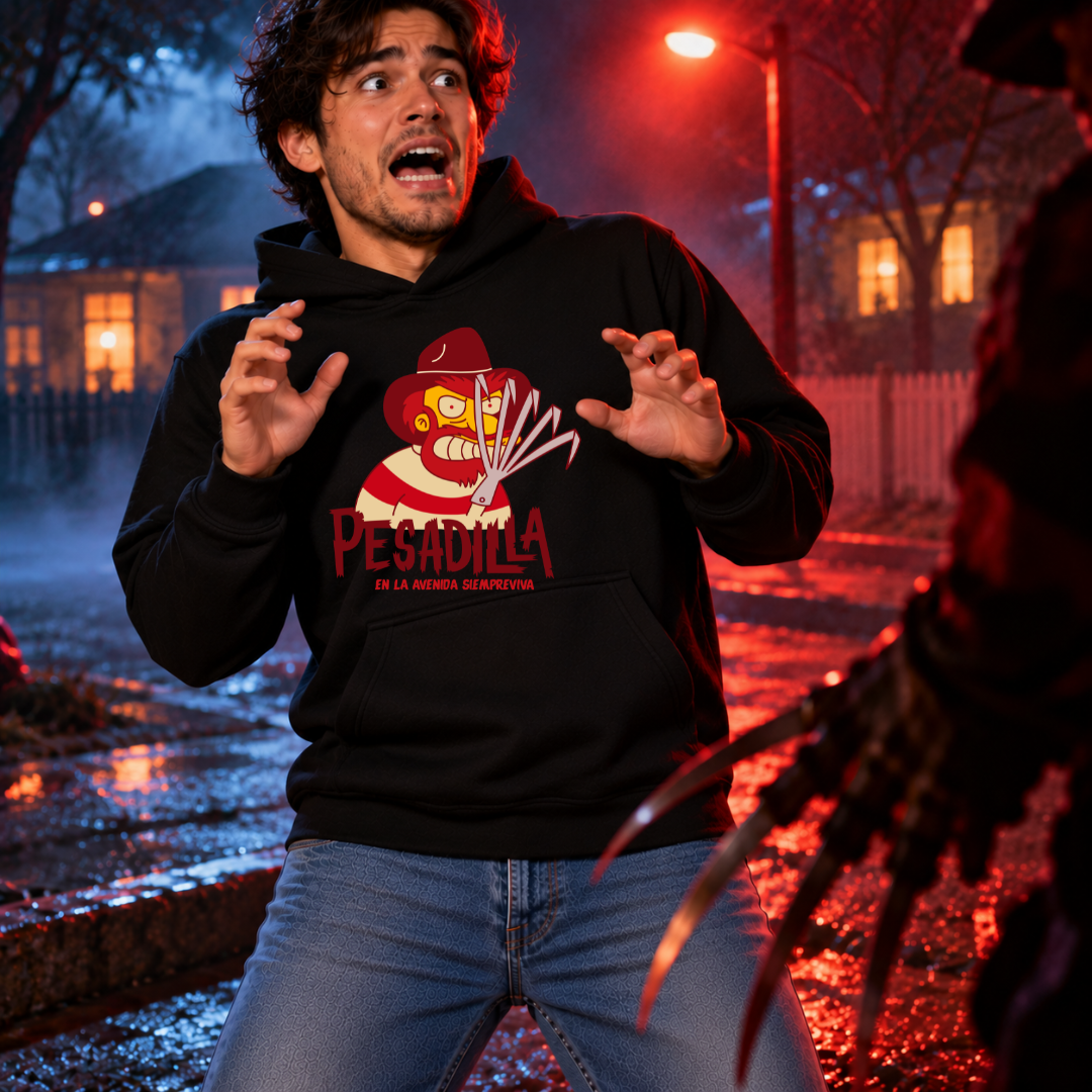 Pesadilla en la Avenida Siempreviva HOODIE