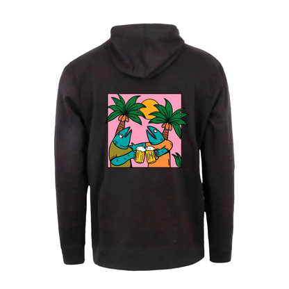 Más chela, menos chale HOODIE