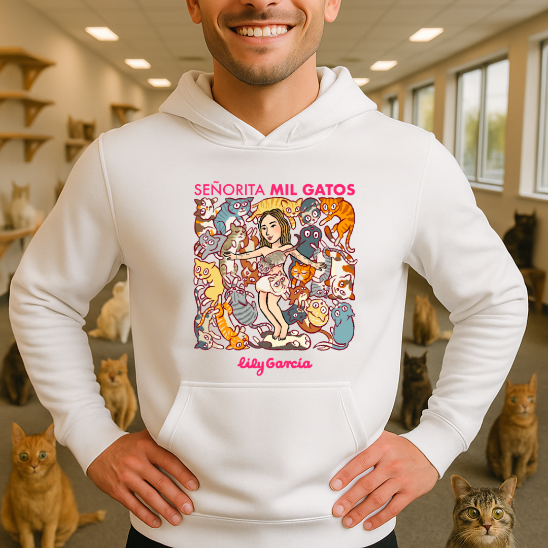 Señorita Mil Gatos HOODIE
