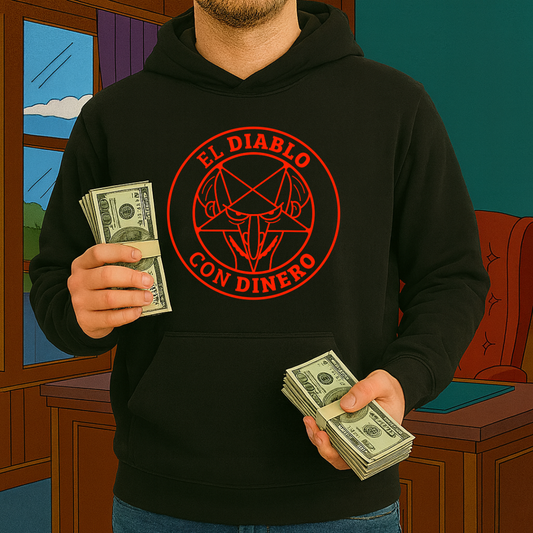 El diablo con dinero HOODIE