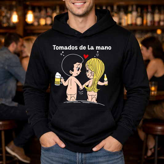 Tomados de la mano HOODIE