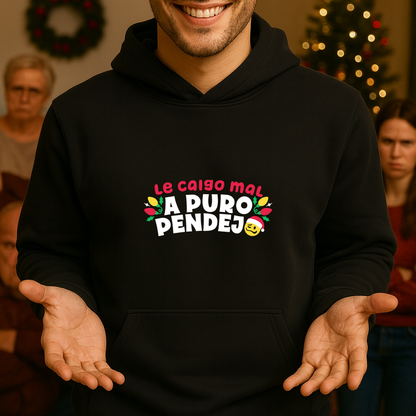 Le caigo mal Navidad HOODIE