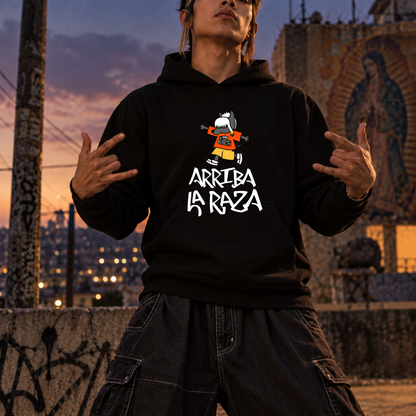 Arriba la raza HOODIE