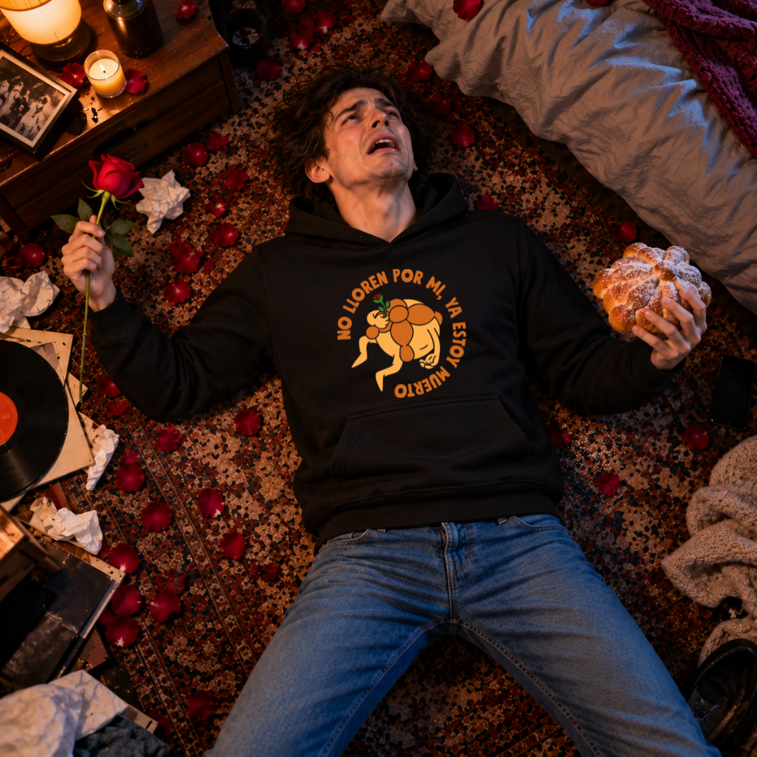 No lloren por mi, pan muerto HOODIE