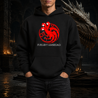 Fuego y Amsiedad HOODIE