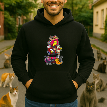 Loca por los gatos HOODIE