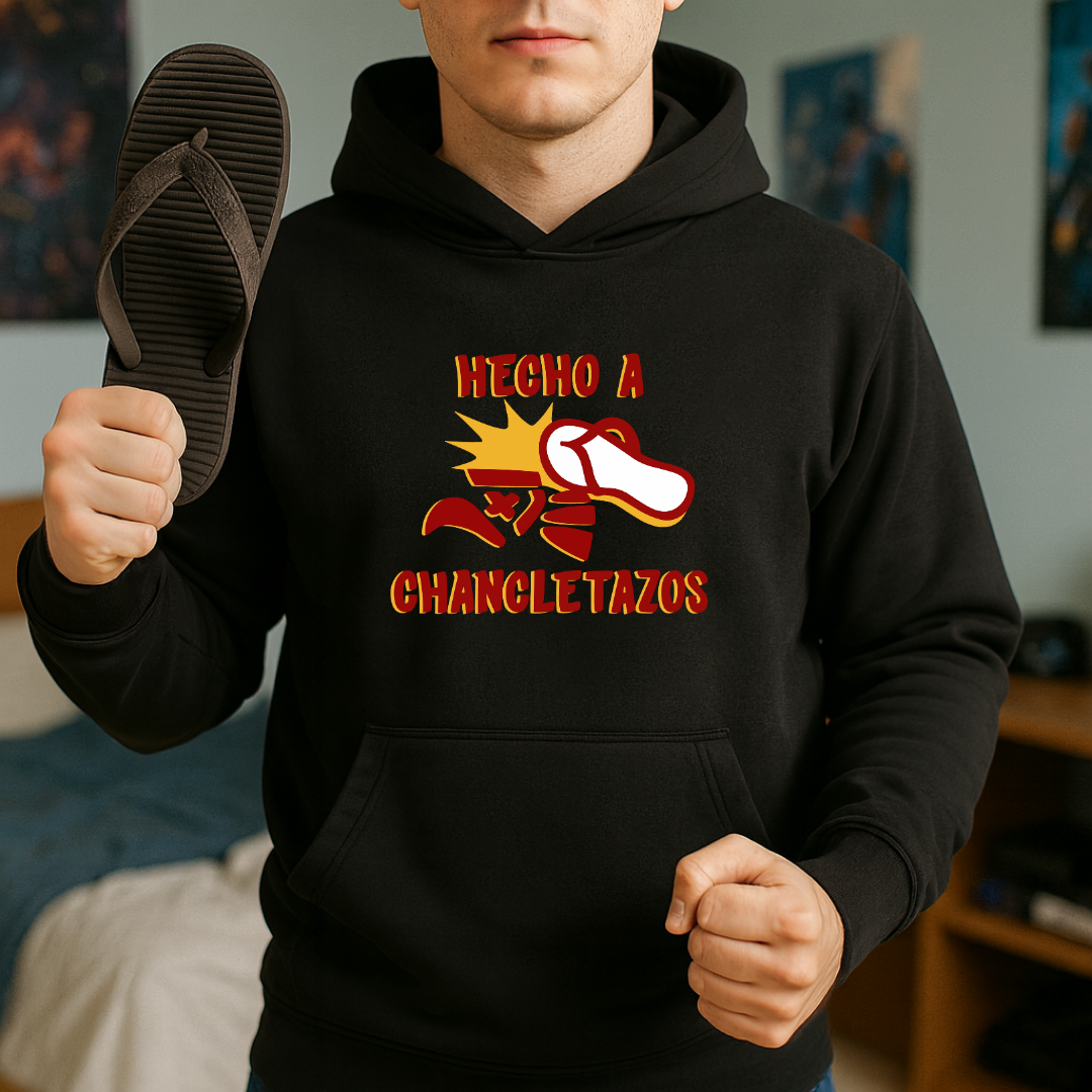 Hecho a chancletazos HOODIE