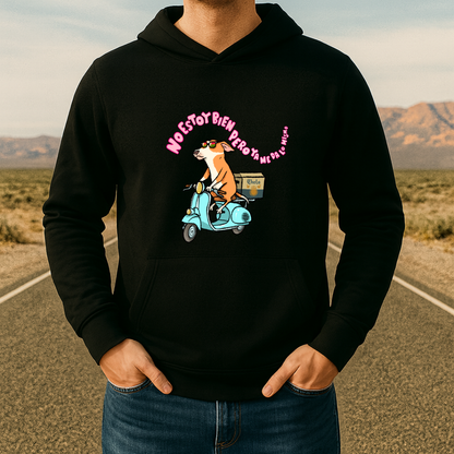Perrito filosófico no estoy bien HOODIE