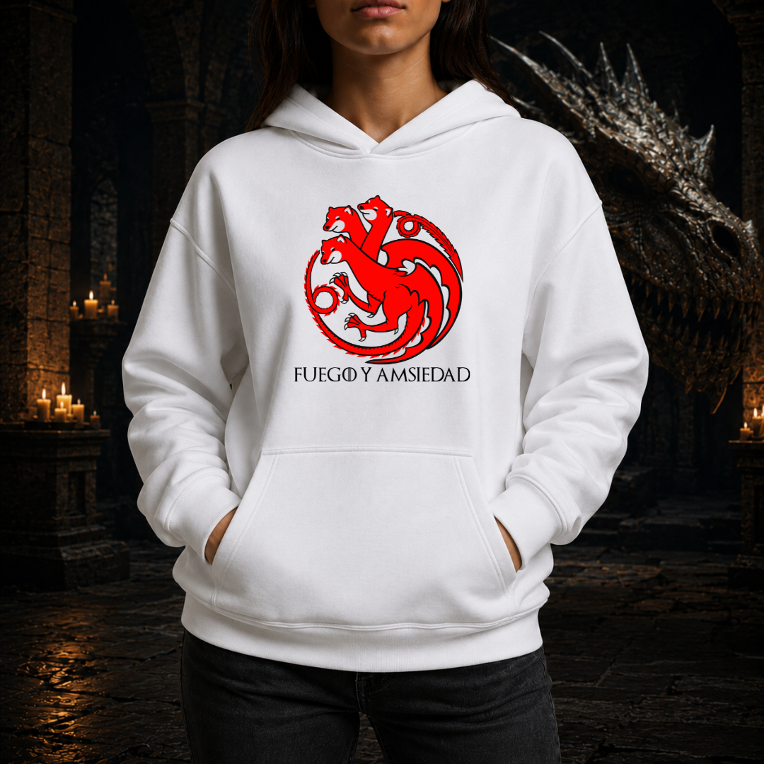 Fuego y Amsiedad HOODIE