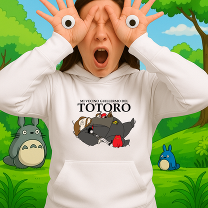 Mi vecino Guillermo del Totoro HOODIE