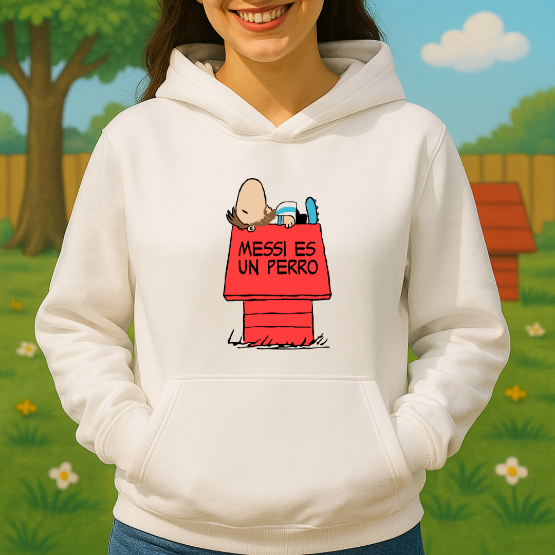Messi es un perro HOODIE