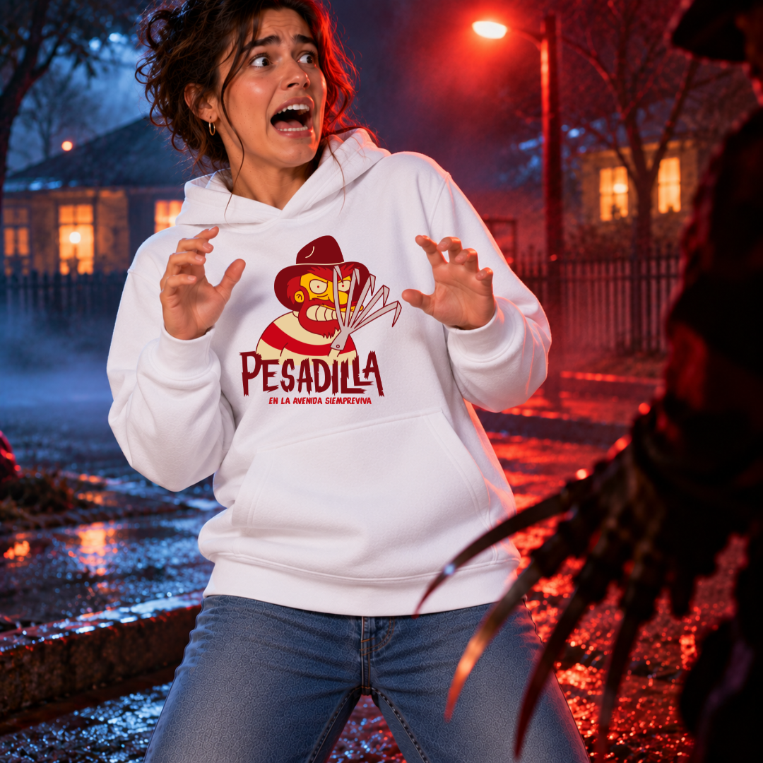 Pesadilla en la Avenida Siempreviva HOODIE