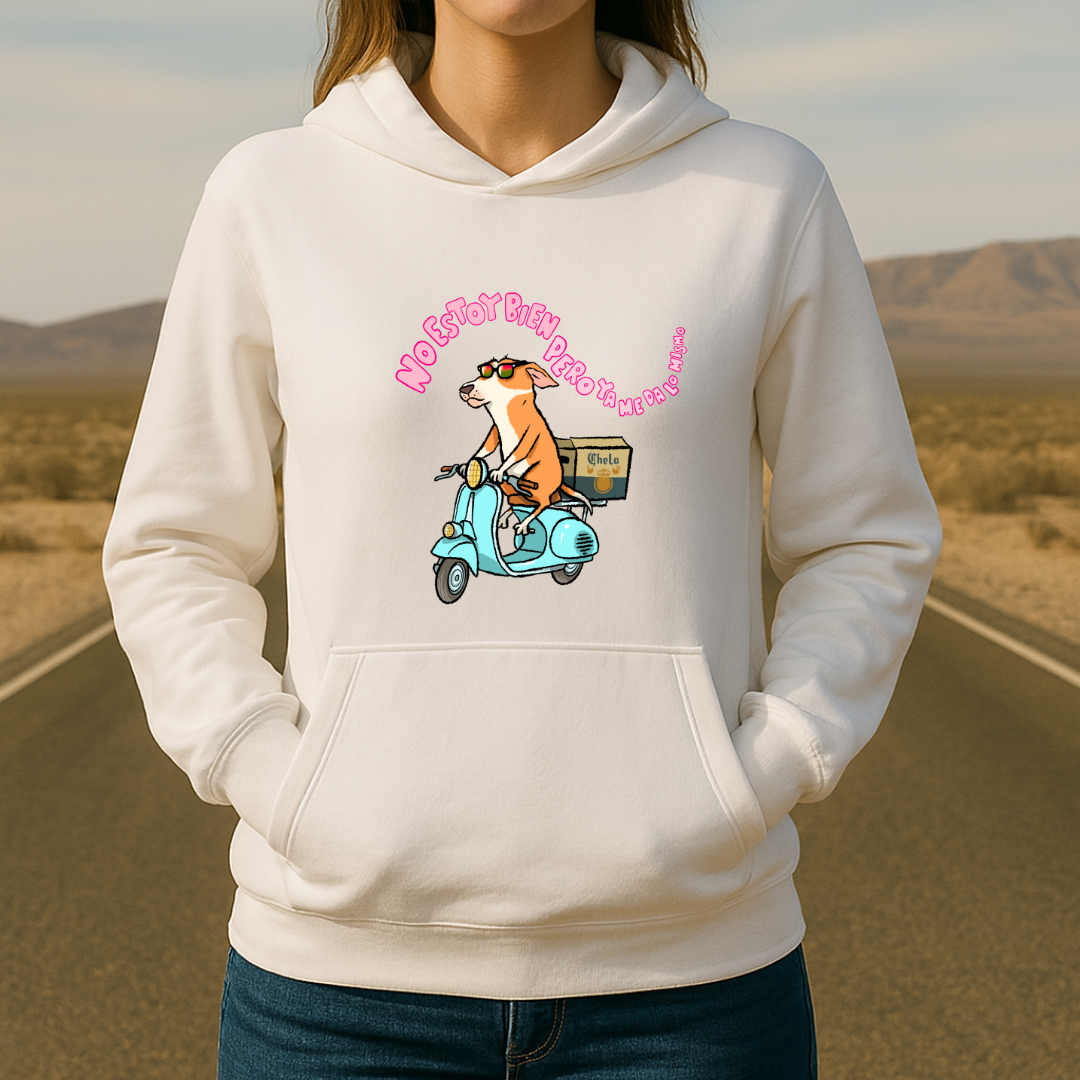 Perrito filosófico no estoy bien HOODIE