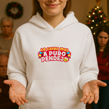 Le caigo mal Navidad HOODIE