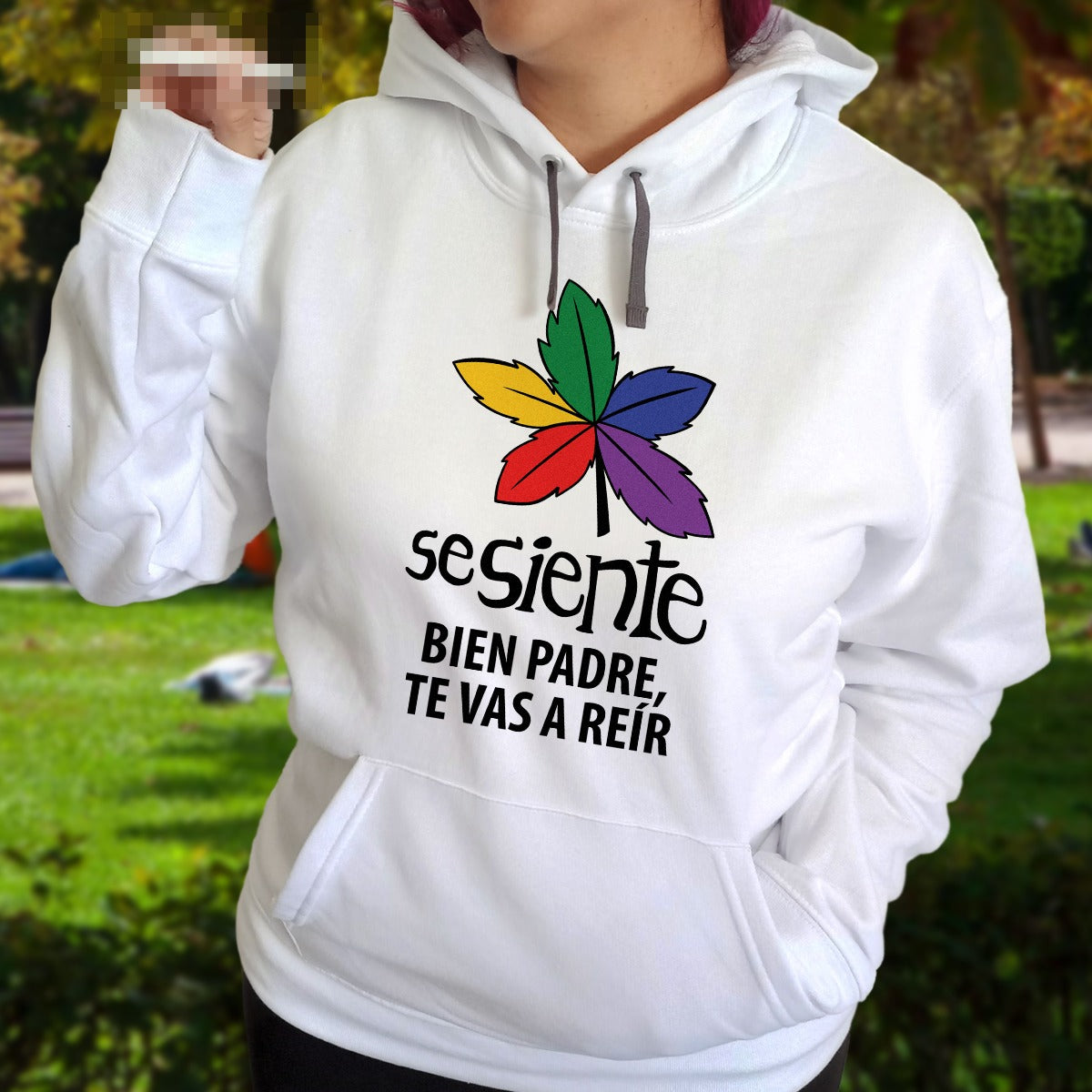 Se siente bien padre HOODIE