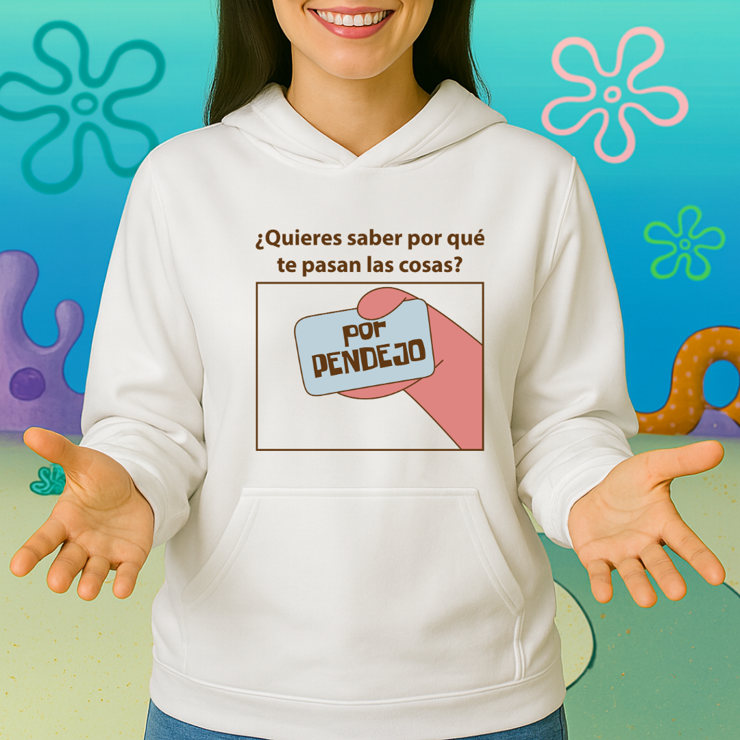 Por pendejo HOODIE