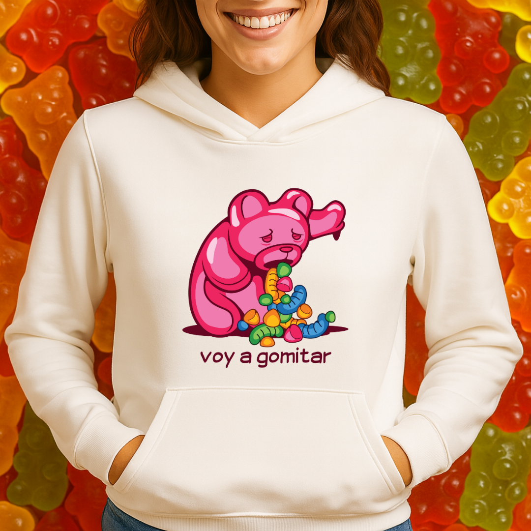 Voy a gomitar HOODIE
