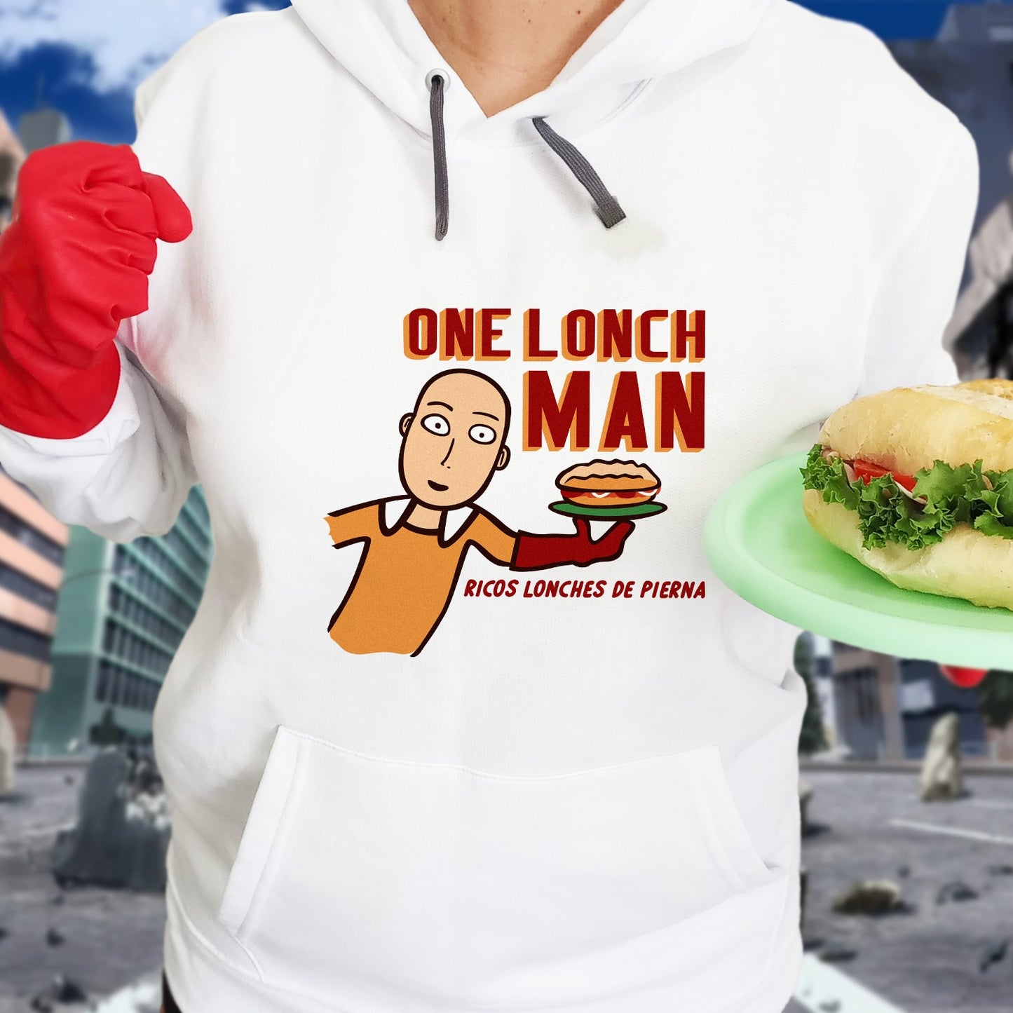 One Lonch Man HOODIE