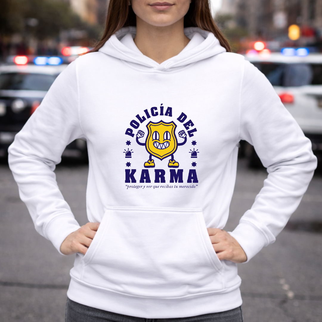 Policía del karma HOODIE