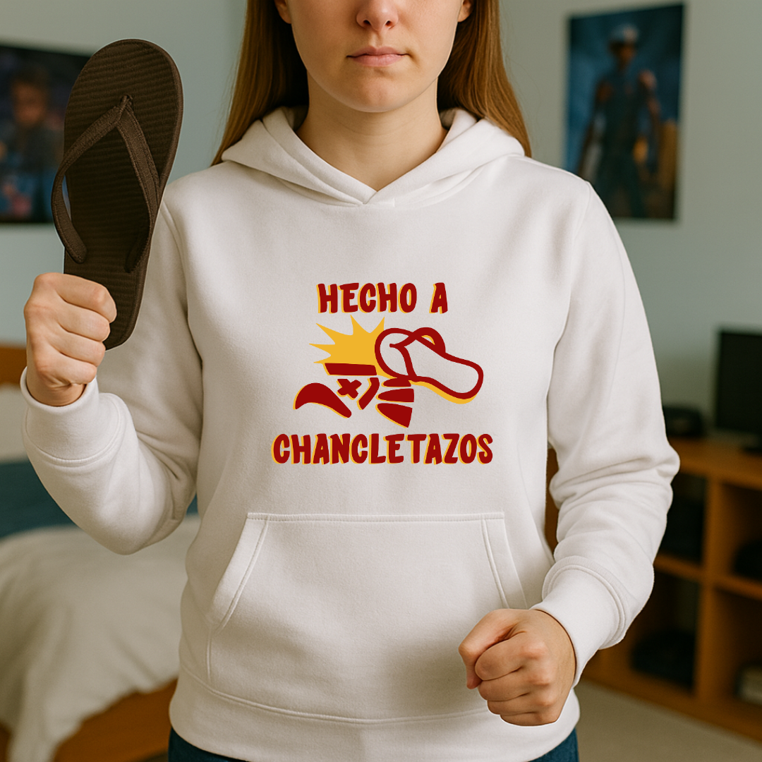 Hecho a chancletazos HOODIE