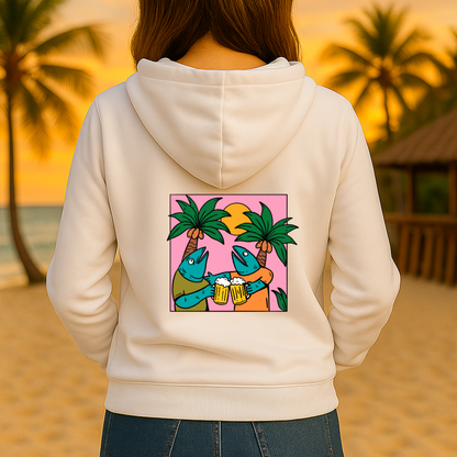 Más chela, menos chale HOODIE