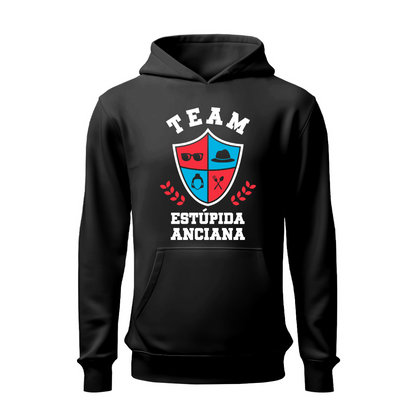 Estúpida anciana HOODIE