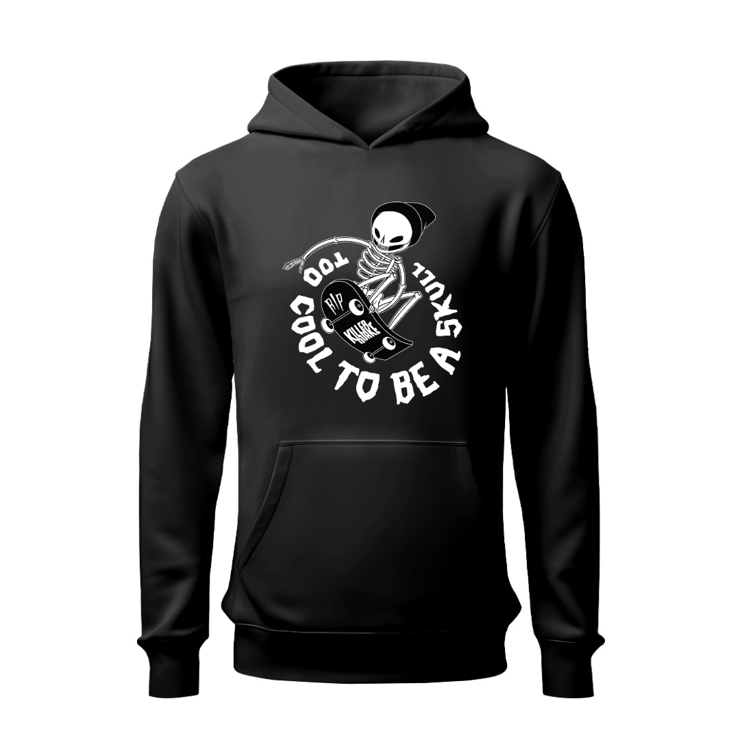 Killer too cool to be a skull HOODIE